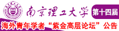 啊啊啊操死我网站南京理工大学第十四届海外青年学者紫金论坛诚邀海内外英才！